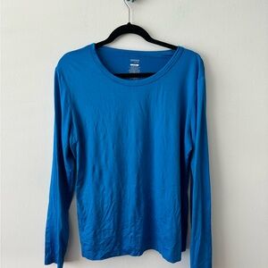 Blue Long Sleeve Shirt